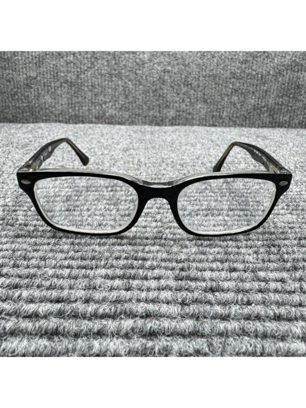 Ray Ban FRAMES ONLY Eyeglasses RB 5286 2034 Black Full Frame 51-18-135